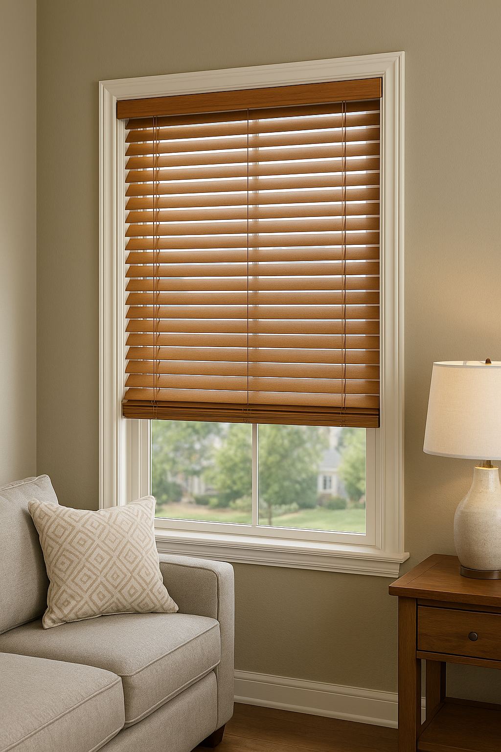 Custom window blinds in Sugarland TX